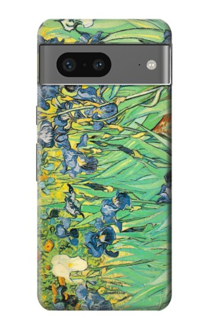 S0210 Van Gogh Irises Etui Coque Housse pour Google Pixel 7