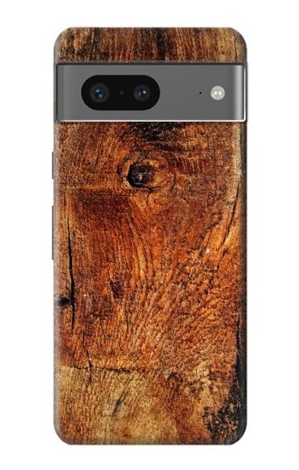 S1140 Bois graphique Etui Coque Housse pour Google Pixel 7