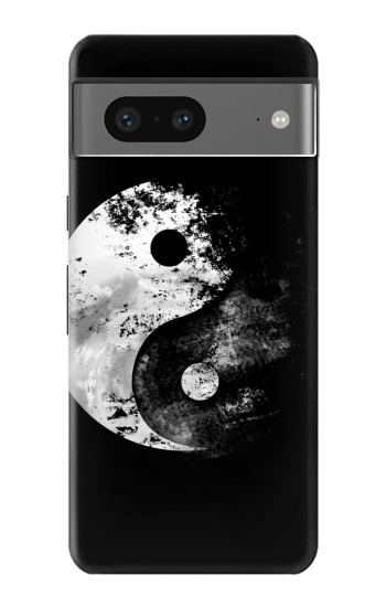 S1372 Lune Yin-Yang Etui Coque Housse pour Google Pixel 7