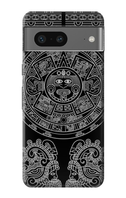 S1838 Motif maya Etui Coque Housse pour Google Pixel 7
