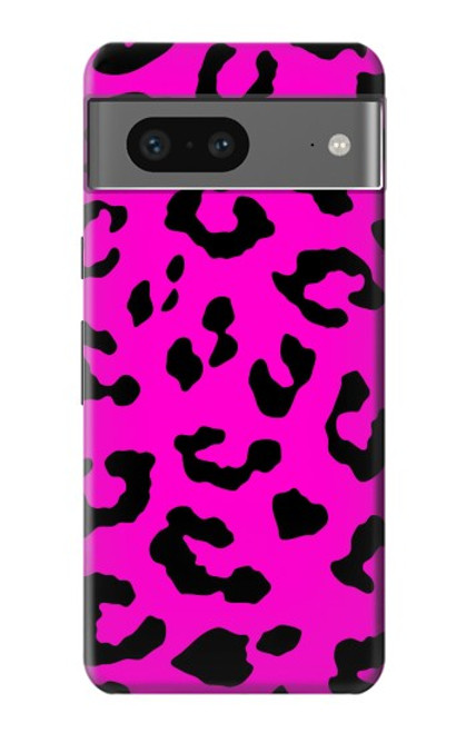 S1850 Motif rose Léopard Etui Coque Housse pour Google Pixel 7