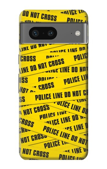 S2088 Banderole de la police ne pas dépasser Etui Coque Housse pour Google Pixel 7