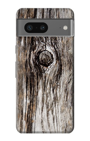 S2844 Vieux bois d'écorce graphique Etui Coque Housse pour Google Pixel 7