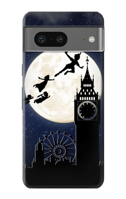 S3249 Peter Pan Pleine Lune Nuit Etui Coque Housse pour Google Pixel 7