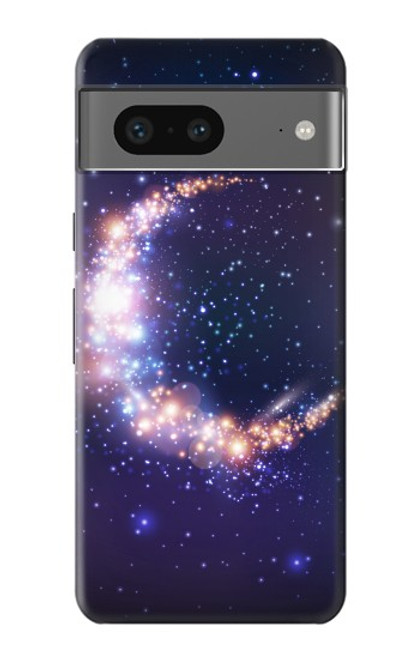 S3324 Croissant de lune Galaxie Etui Coque Housse pour Google Pixel 7