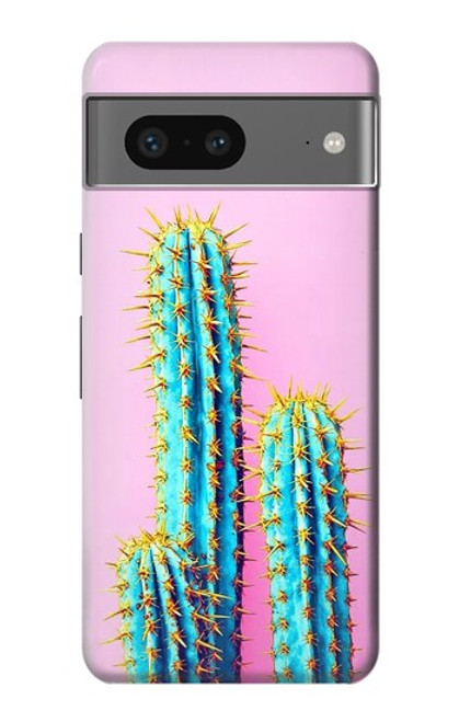 S3673 Cactus Etui Coque Housse pour Google Pixel 7