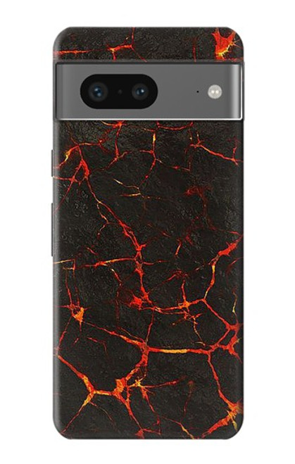 S3696 Magma de lave Etui Coque Housse pour Google Pixel 7