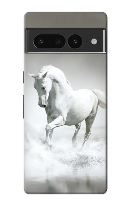 S0932 Cheval Blanc Etui Coque Housse pour Google Pixel 7 Pro