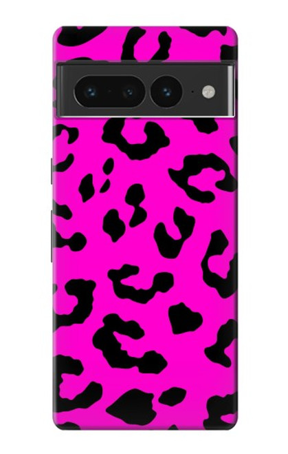S1850 Motif rose Léopard Etui Coque Housse pour Google Pixel 7 Pro