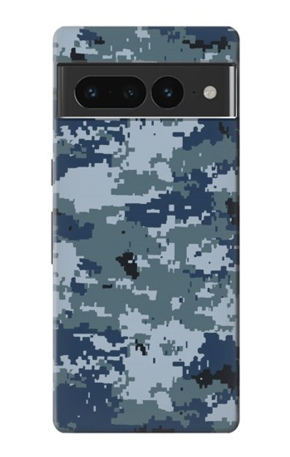 S2346 Marine Camo camouflage graphique Etui Coque Housse pour Google Pixel 7 Pro