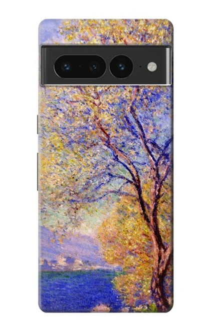 S3339 Claude Monet Antibes vue des jardins Salis Etui Coque Housse pour Google Pixel 7 Pro