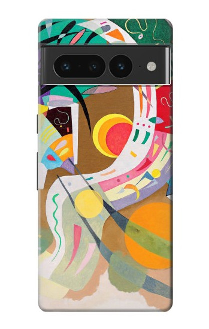 S3346 Vasily Kandinsky Guggenheim Etui Coque Housse pour Google Pixel 7 Pro