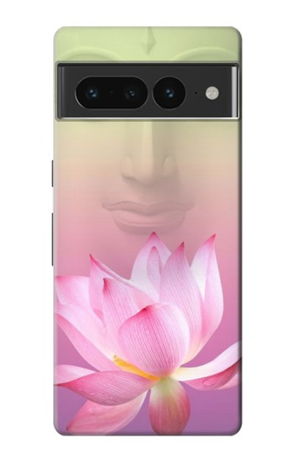 S3511 Fleur de lotus Bouddhisme Etui Coque Housse pour Google Pixel 7 Pro