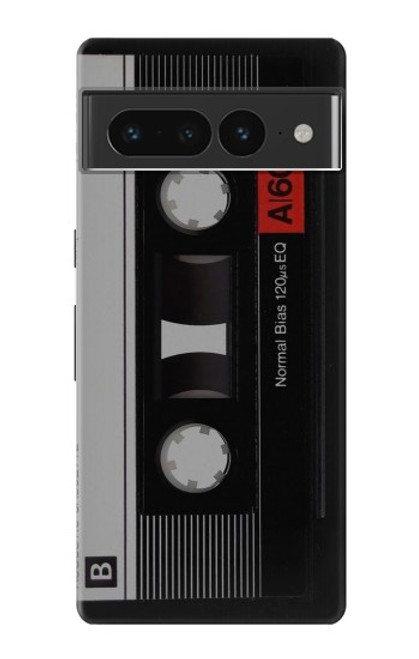 S3516 Ruban cassette millésimé Etui Coque Housse pour Google Pixel 7 Pro