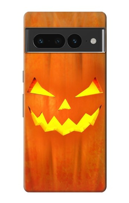 S3828 Citrouille d'Halloween Etui Coque Housse pour Google Pixel 7 Pro