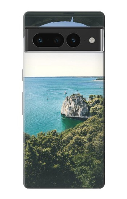 S3865 Europe Plage Duino Italie Etui Coque Housse pour Google Pixel 7 Pro