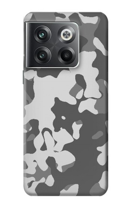 S2186 Gris Camo Camouflage Imprimé graphique Etui Coque Housse pour OnePlus Ace Pro