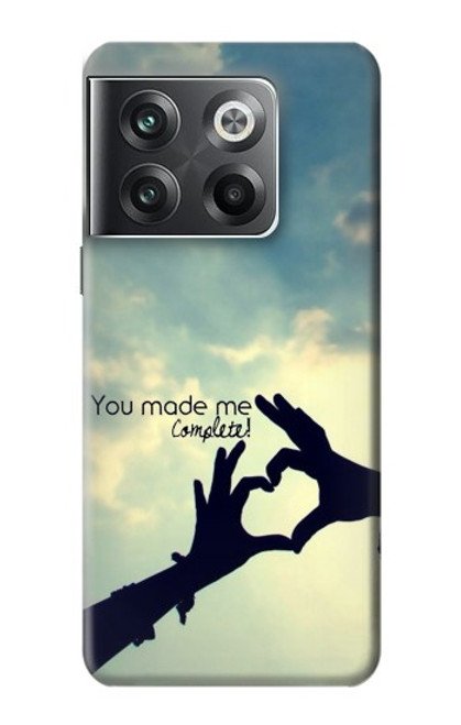 S2640 Vous avez fait de moi l'amour complet Etui Coque Housse pour OnePlus Ace Pro