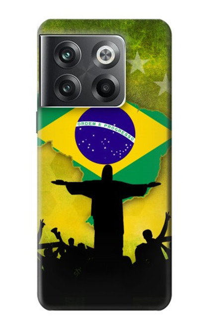 S2981 Brésil Football Football Etui Coque Housse pour OnePlus Ace Pro