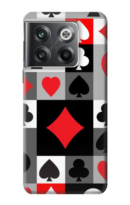 S3463 Costume Poker Carte Etui Coque Housse pour OnePlus Ace Pro