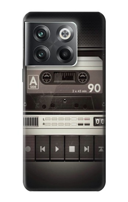 S3501 Lecteur cassette millésimé Etui Coque Housse pour OnePlus Ace Pro