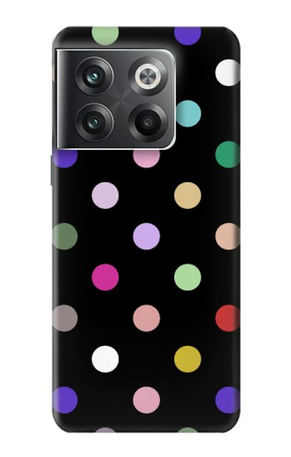 S3532 Coloré à pois Etui Coque Housse pour OnePlus Ace Pro