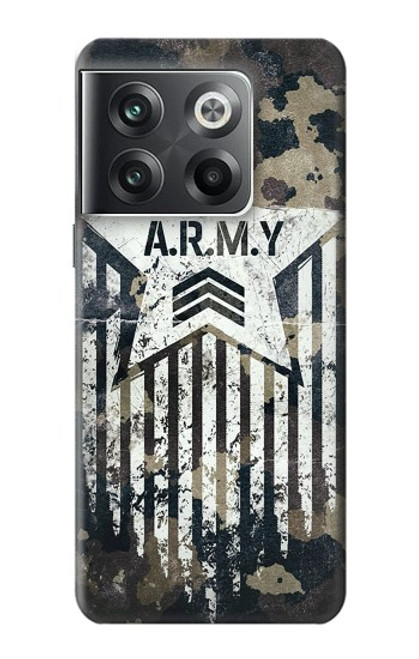 S3666 Camouflage de l'armée Etui Coque Housse pour OnePlus Ace Pro