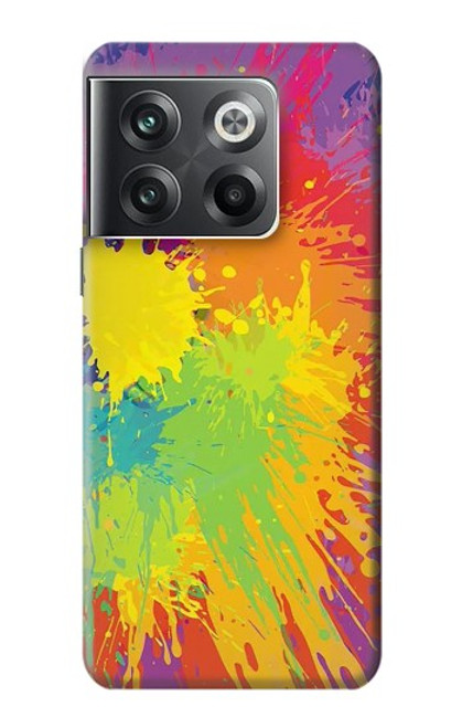 S3675 Tâche de couleur Etui Coque Housse pour OnePlus Ace Pro