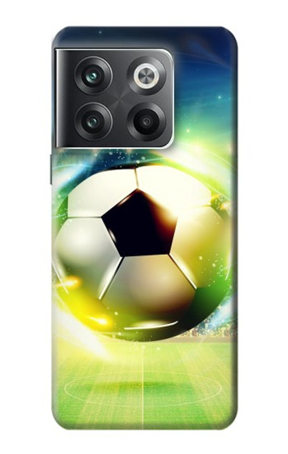 S3844 Ballon de football de football rougeoyant Etui Coque Housse pour OnePlus Ace Pro