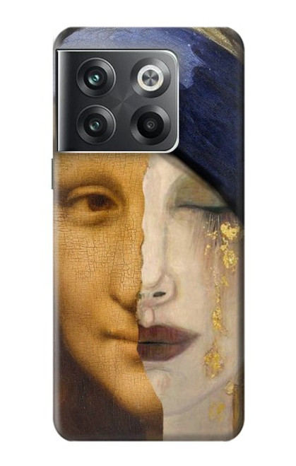 S3853 La Joconde Gustav Klimt Vermeer Etui Coque Housse pour OnePlus Ace Pro