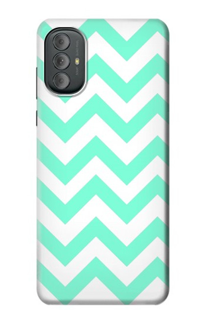 S1723 Monnaie Chevron Zigzag Etui Coque Housse pour Motorola Moto G Power 2022, G Play 2023