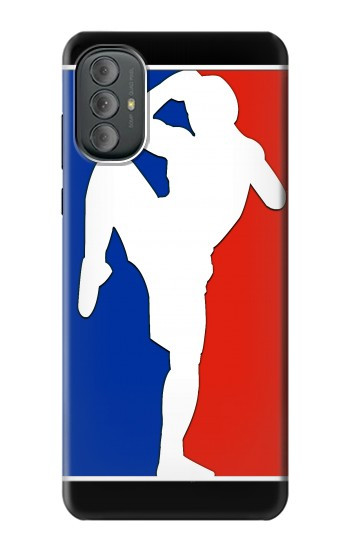 S2278 Muay Thai Kickboxing MMA art martial blanc Etui Coque Housse pour Motorola Moto G Power 2022, G Play 2023