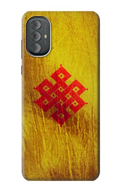 S2318 Noeud éternel méditation bouddhiste spirituelle Etui Coque Housse pour Motorola Moto G Power 2022, G Play 2023