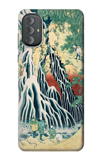 S2491 Hokusai Kirifuri Cascade à Kurokami Etui Coque Housse pour Motorola Moto G Power 2022, G Play 2023
