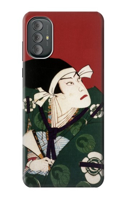 S2498 Japon Art toyohara kunichika Etui Coque Housse pour Motorola Moto G Power 2022, G Play 2023