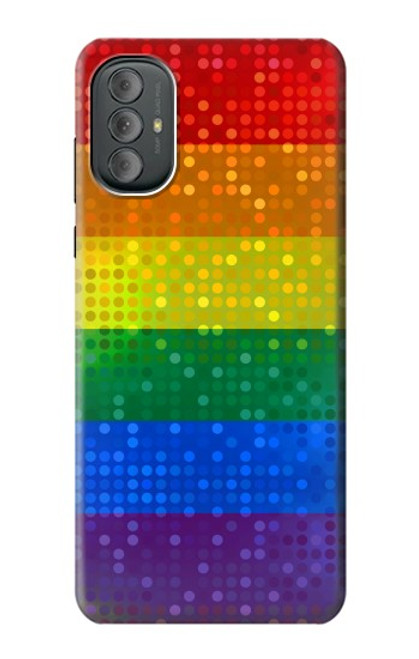 S2683 Arc en ciel Fierté LGBT Drapeau Etui Coque Housse pour Motorola Moto G Power 2022, G Play 2023