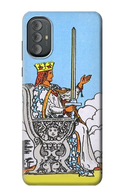 S3068 Carte de tarot Reine des épées Etui Coque Housse pour Motorola Moto G Power 2022, G Play 2023