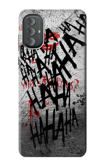 S3073 Joker Hahaha de sang éclaboussures Etui Coque Housse pour Motorola Moto G Power 2022, G Play 2023