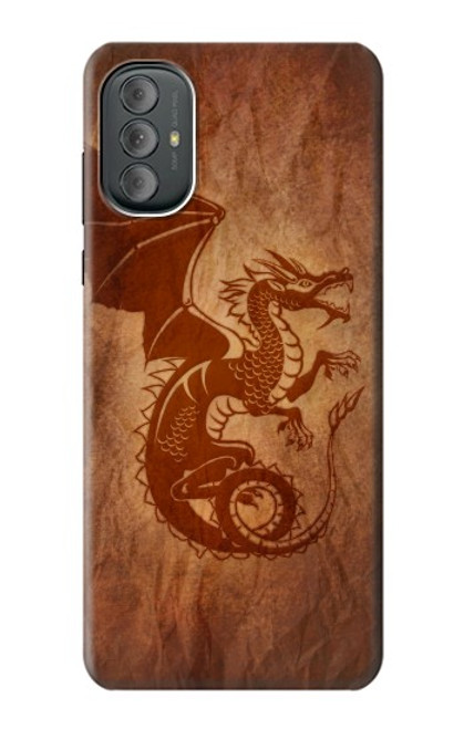 S3086 Rouge dragon Tatouage Etui Coque Housse pour Motorola Moto G Power 2022, G Play 2023