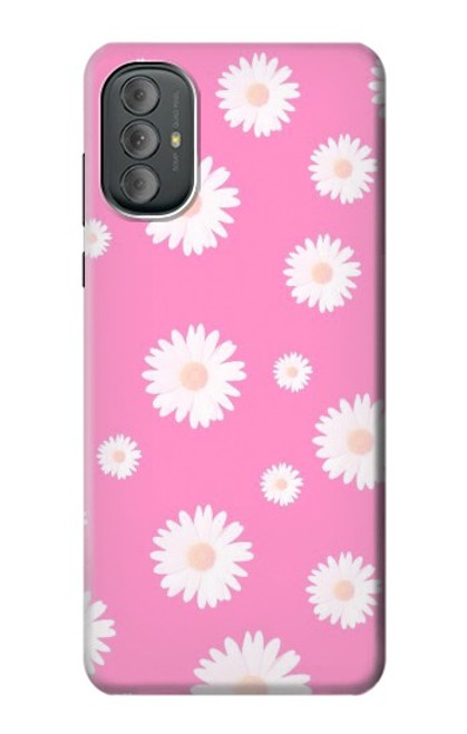 S3500 Motif floral rose Etui Coque Housse pour Motorola Moto G Power 2022, G Play 2023