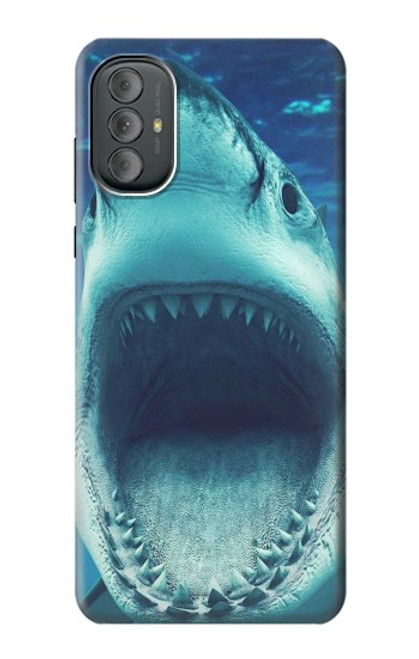 S3548 Requin-tigre Etui Coque Housse pour Motorola Moto G Power 2022, G Play 2023