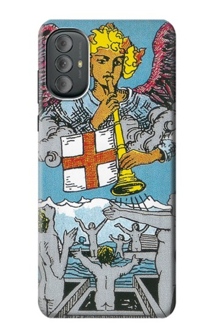 S3743 Carte de tarot le jugement Etui Coque Housse pour Motorola Moto G Power 2022, G Play 2023