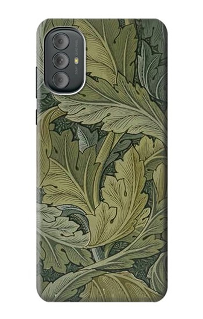 S3790 William Morris Acanthus Leaves Etui Coque Housse pour Motorola Moto G Power 2022, G Play 2023