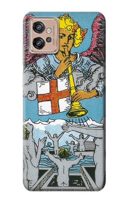 S3743 Carte de tarot le jugement Etui Coque Housse pour Motorola Moto G32