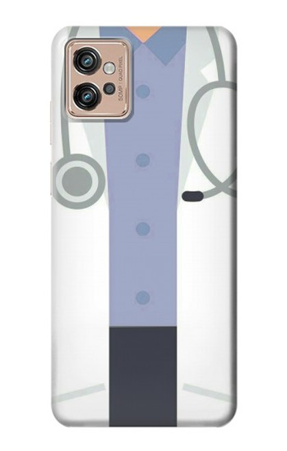 S3801 Costume de docteur Etui Coque Housse pour Motorola Moto G32