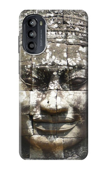 S0314 Ancien bouddhisme cambodgien Etui Coque Housse pour Motorola Moto G52, G82 5G
