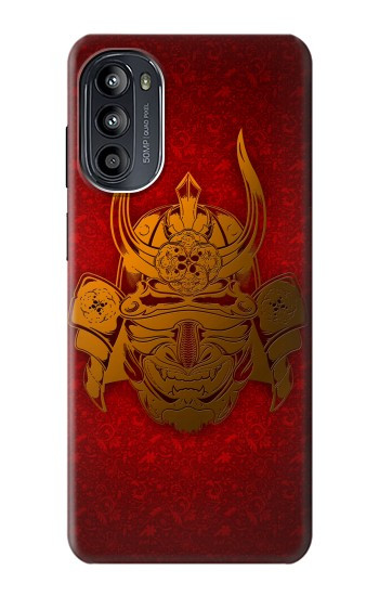 S0820 Casque Masque Samurai Etui Coque Housse pour Motorola Moto G52, G82 5G