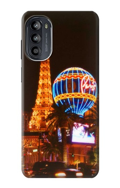 S0893 Las Vegas Etui Coque Housse pour Motorola Moto G52, G82 5G
