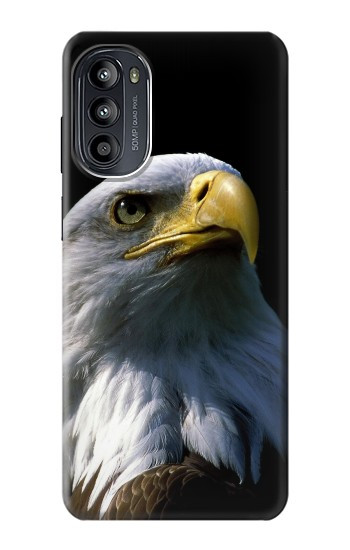 S2046 Aigle à tête blanche Etui Coque Housse pour Motorola Moto G52, G82 5G
