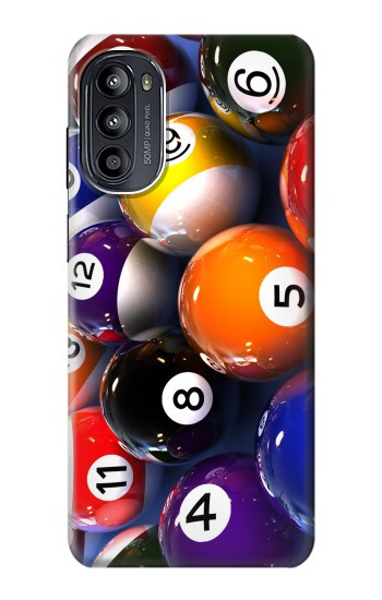 S2238 Billard Boule de billard Etui Coque Housse pour Motorola Moto G52, G82 5G